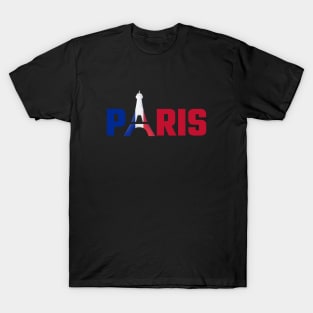 Paris with Eiffel Tower T-Shirt